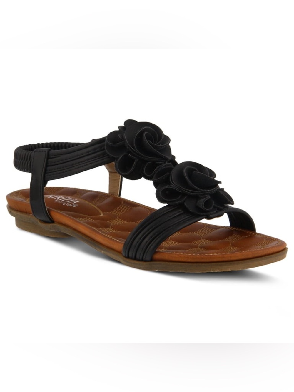 NWOB! Patrizia by Spring Step Nectarine Sandal, 41(9.5), Black